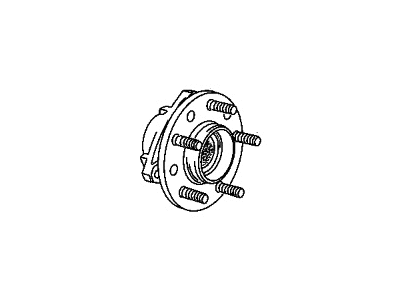 Mopar V2503450AA Brake Hub And Bearing