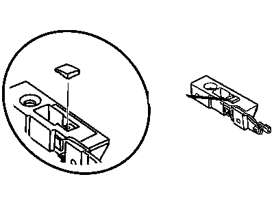 Mopar 5166831AA Switch-Header Latch Plate