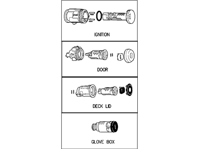 Dodge Grand Caravan Door Lock - 4746903