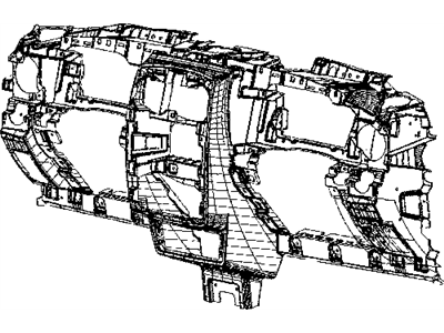 Mopar 1DD141DAAA Base Pane-Base Panel
