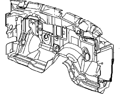 Mopar 55365040AD SILENCER-Dash Panel