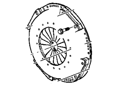Mopar 5037963AB CLTCH Kit-Pressure Plate And Disc