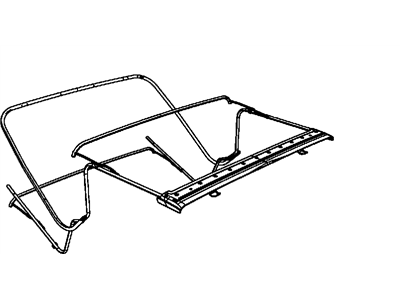 Mopar 68049276AB Header-Folding Top