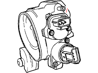 Mopar 5102020AA Throttle Body