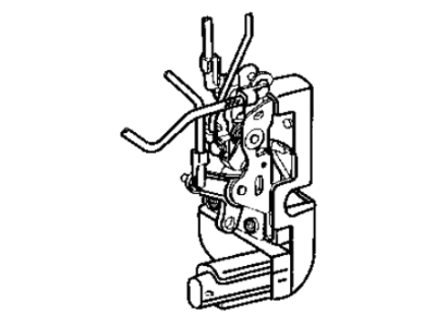2003 Chrysler Voyager Door Latch Assembly - 4894516AA