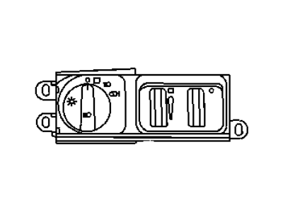 Mopar 4760156AE Switch-HEADLAMP And Fog Lamp