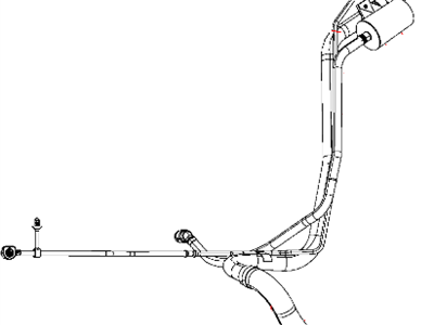 Mopar 68146423AA Tube-Fuel Filler