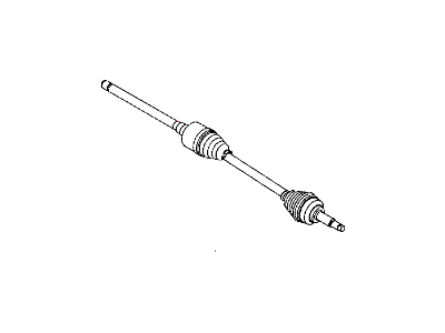 2006 Chrysler Pacifica Axle Shaft - 4641970AC