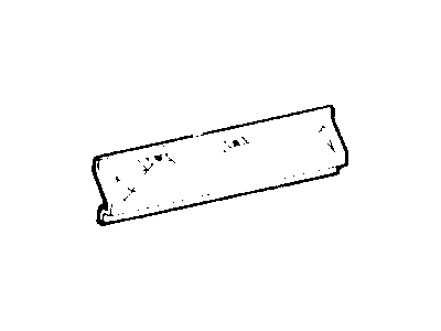 Mopar 55235794AA Rail-Rear Quarter Belt