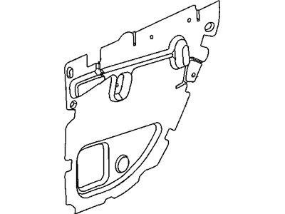 Mopar 5152063AC Shield-Rear Door