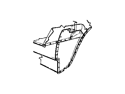 Mopar 4083460 Wheel House