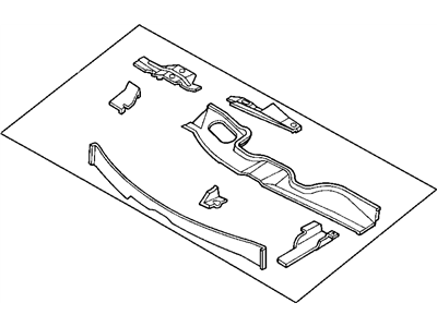 Mopar 4580363AG COWL Panel-COWL PLENUM Lower