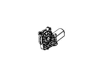 Jeep Window Motor - 68004591AB