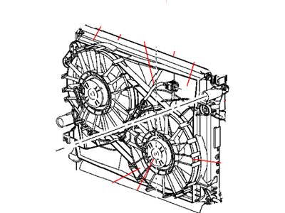 Chrysler 300 Radiator - 2AMR2766AA