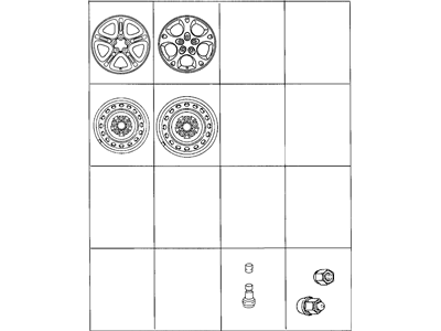 Chrysler Sebring Spare Wheel - QR32GW7