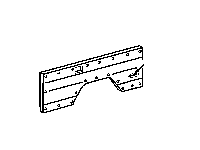 Mopar 5123014AA Panel-Quarter Trim