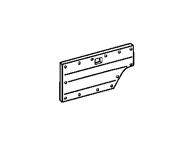 Mopar 5123023AA Panel-Quarter Trim