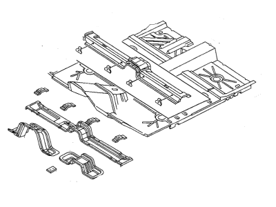 Dodge Neon Floor Pan - 4897795AA
