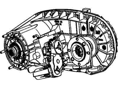 Mopar 52123024AA Transfer Case Assembly Model