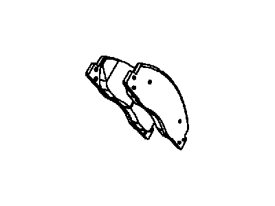 2013 Ram 3500 Brake Pad - V1019148AA