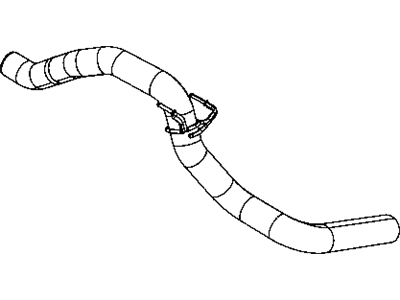 Mopar 52121925AE Exhaust Tail Pipe