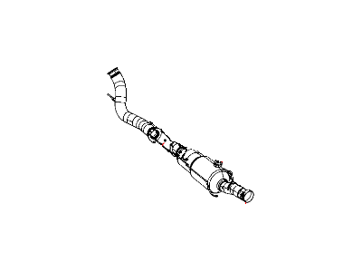 Dodge Ram 4500 Exhaust Pipe - 52121891AE