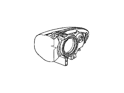 2002 Dodge Neon Headlight - 5288508AF