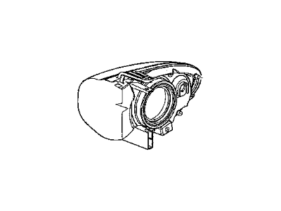 2002 Dodge Neon Headlight - 5288509AF