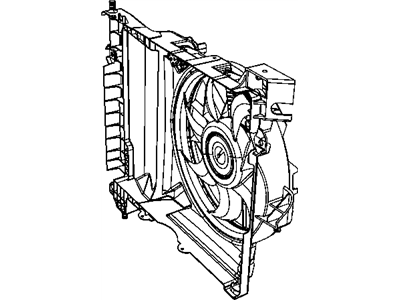 Mopar 52029175AE Shroud-Condenser