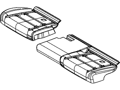 Mopar 68101092AA Seat Cushion Foam