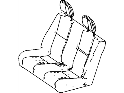 Mopar 1HH011F7AA Seat-Front