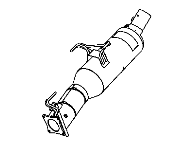 2011 Ram 5500 Exhaust Pipe - 52014079AG