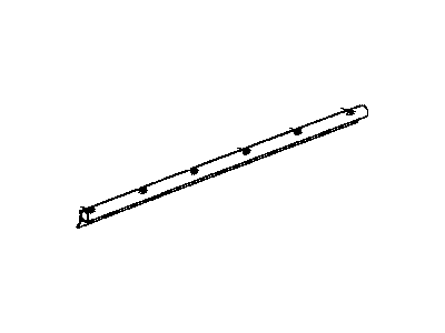 Mopar 5065334AD WEATHERSTRIP-Rear Door SILL Secondary