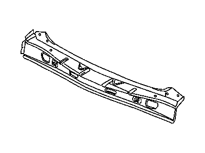 Jeep Grand Cherokee Rear Crossmember - 55396186AC