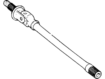 Mopar 5010875AA Cv Axle Assembly-Joint Half Shaft Left