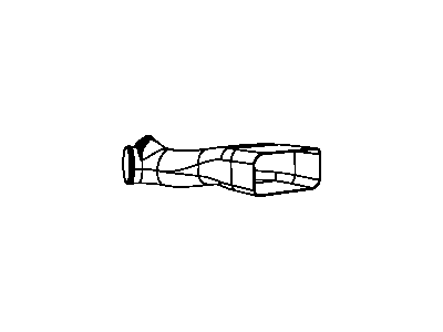 Mopar 5264983AA Air Duct Left