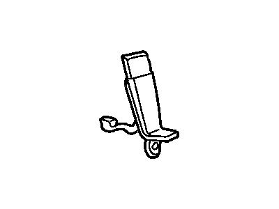 Mopar 5HK431T5AA Front Inner Seat Belt