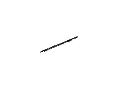 Mopar 55157326AA WEATHERSTRIP-Rear Door Belt