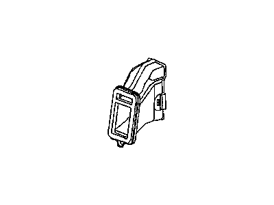 Mopar 55116286AB Duct-Instrument Panel