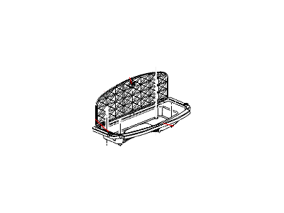 Mopar 5139527AA Cargo Door Latch