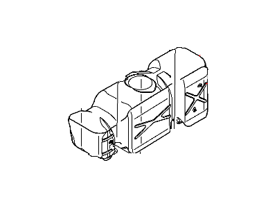 Mopar 52113613AE Fuel Tank Rear