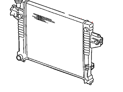 Mopar 5174154AB Engine Cooling Radiator