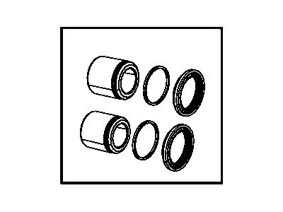 Mopar 68027994AA BOOT/SEAL-Disc Brake