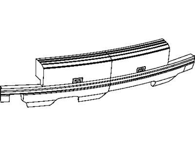 Mopar 5116285AD ABSORBER-Rear Energy