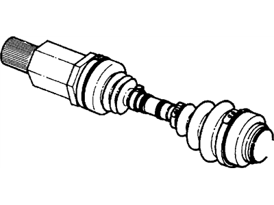 Dodge Grand Caravan Axle Shaft - 4641981AB