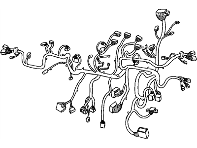 Mopar 4869553AE Wiring Instrument Panel