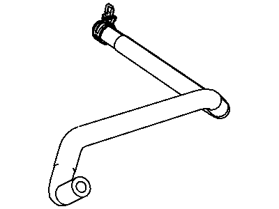 2012 Ram 1500 Brake Booster Vacuum Hose - 55398468AA