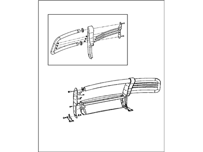 Mopar 82205223 Guard Kit-Brush