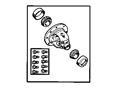 Dodge Ram Wagon Differential - 4506058AB