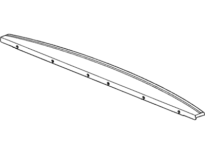 Mopar 55372052AF Spoiler-TAILGATE